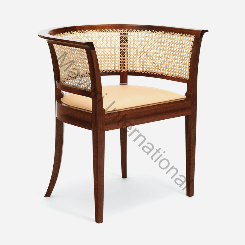 Cane Arm Chairs 