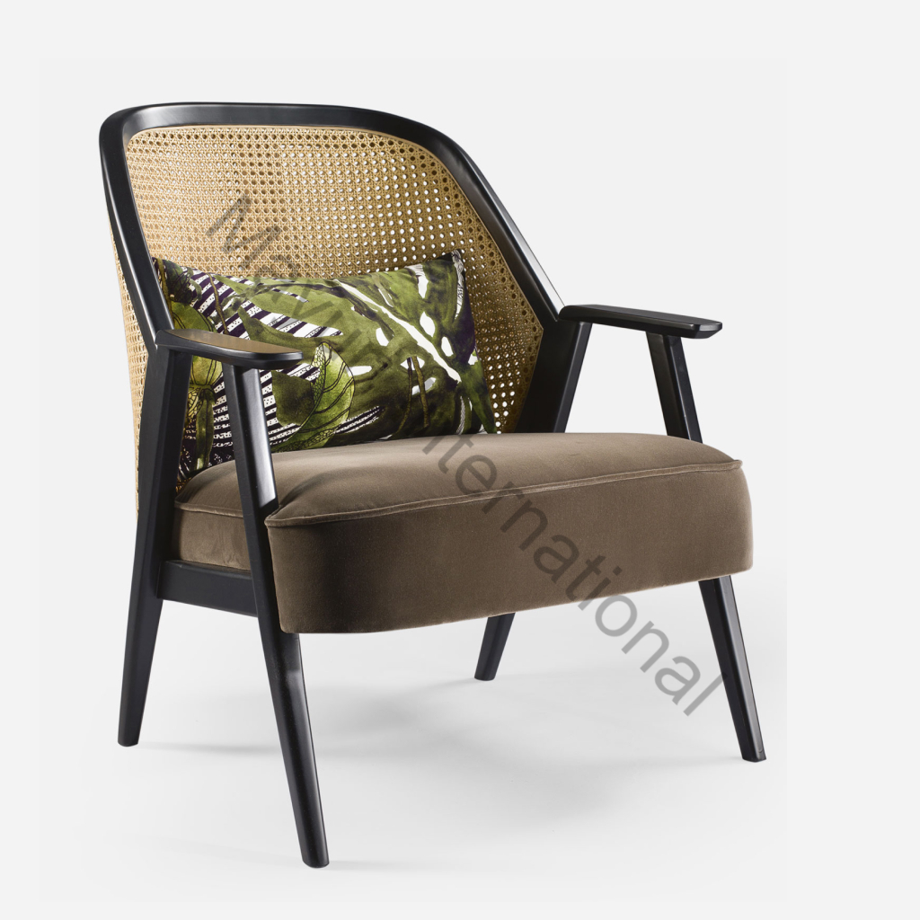 Cane Arm Chairs 