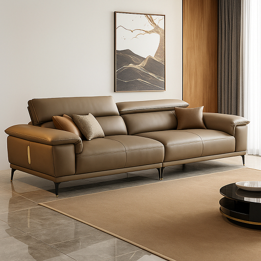 image of Leather sofa 