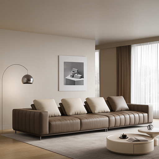 image of Leather sofa 