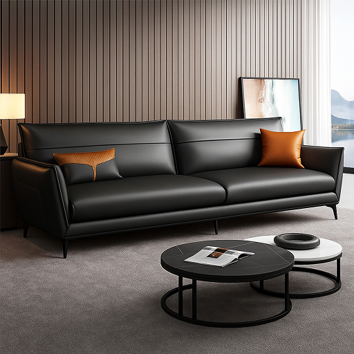 image of Leather sofa 