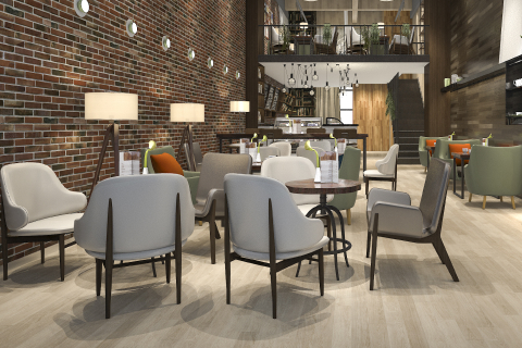 Mobile view of hotel room furniture manufactured by Mayuri Furnitures in Bangalore